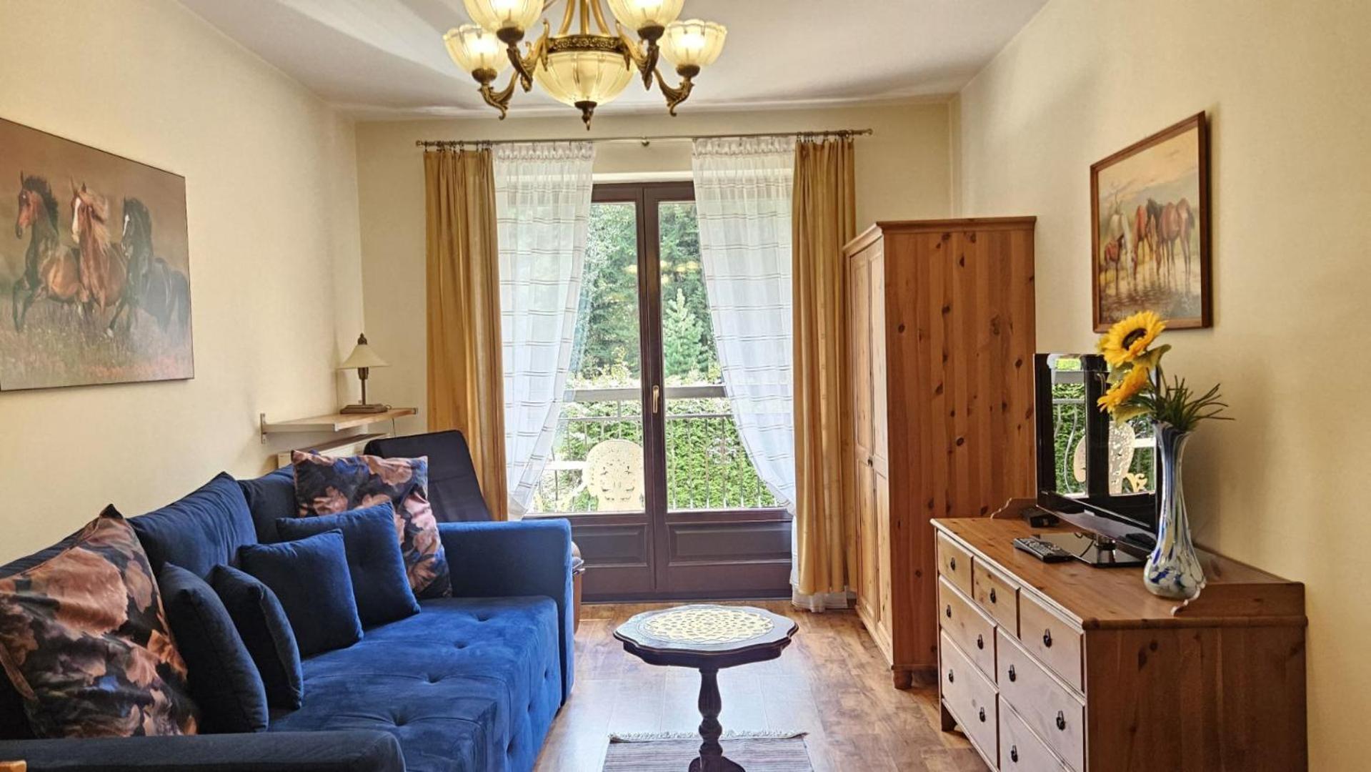 One-Bedroom Apartment Balcony